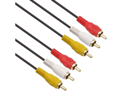 케이블 10m NMA 3R100N NETmate RCA 3선