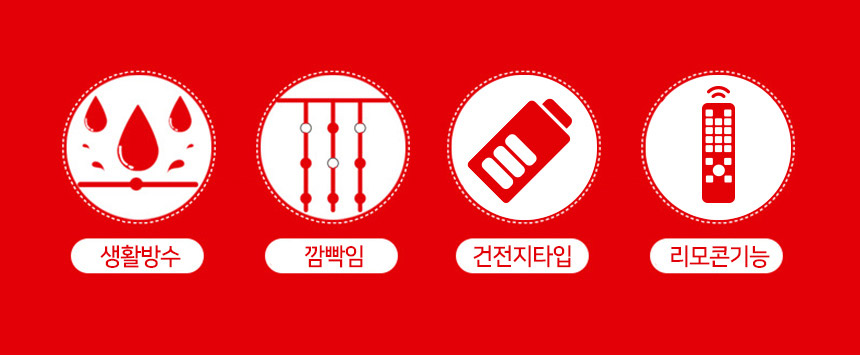 크리스마스 커튼 무드등 인테리어 LED 벽트리 가랜드
