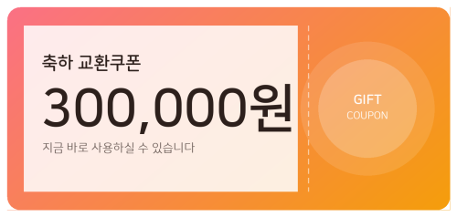 교환쿠폰 30만원 [G·7번]